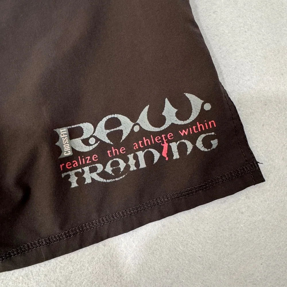 RealXtreme‎ CrossFit Training Shorts Mens 34 Black RAW Realize Athlete Within